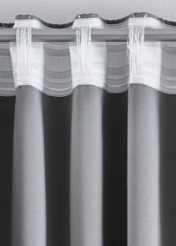 bonprix Rideau occultant à imprimé brillant (1 pce.)| Chambre À Coucher·Design Occultant|Rideaux Classiques