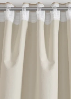 bonprix Chambre À Coucher·Design Occultant|Design Occultant|Rideau occultant texturé avec dos de même couleur (1 pce)