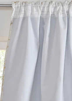 bonprix Rideau occultant toucher velours à imprimé brillant (1 pce)| Chambre À Coucher·Design Occultant|Design Occultant