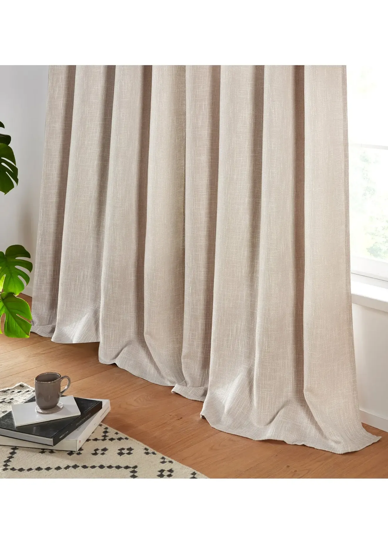 bonprix Rideau opaque texturé (1 pce)| Salon·Rideaux & Voilages|Rideaux Classiques