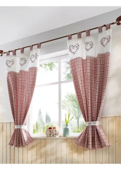 bonprix Rideau panneau avec embrasse (1 pce)| Salon·Rideaux & Voilages|Rideaux Classiques