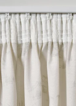 bonprix Rideaux Classiques|Rideau panneau avec paysage hivernal, aussi en XXL (1 pce)