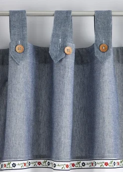 bonprix Salon·Rideaux & Voilages|Rideaux Classiques|Rideau panneau en coton avec embrasse (1 pce)