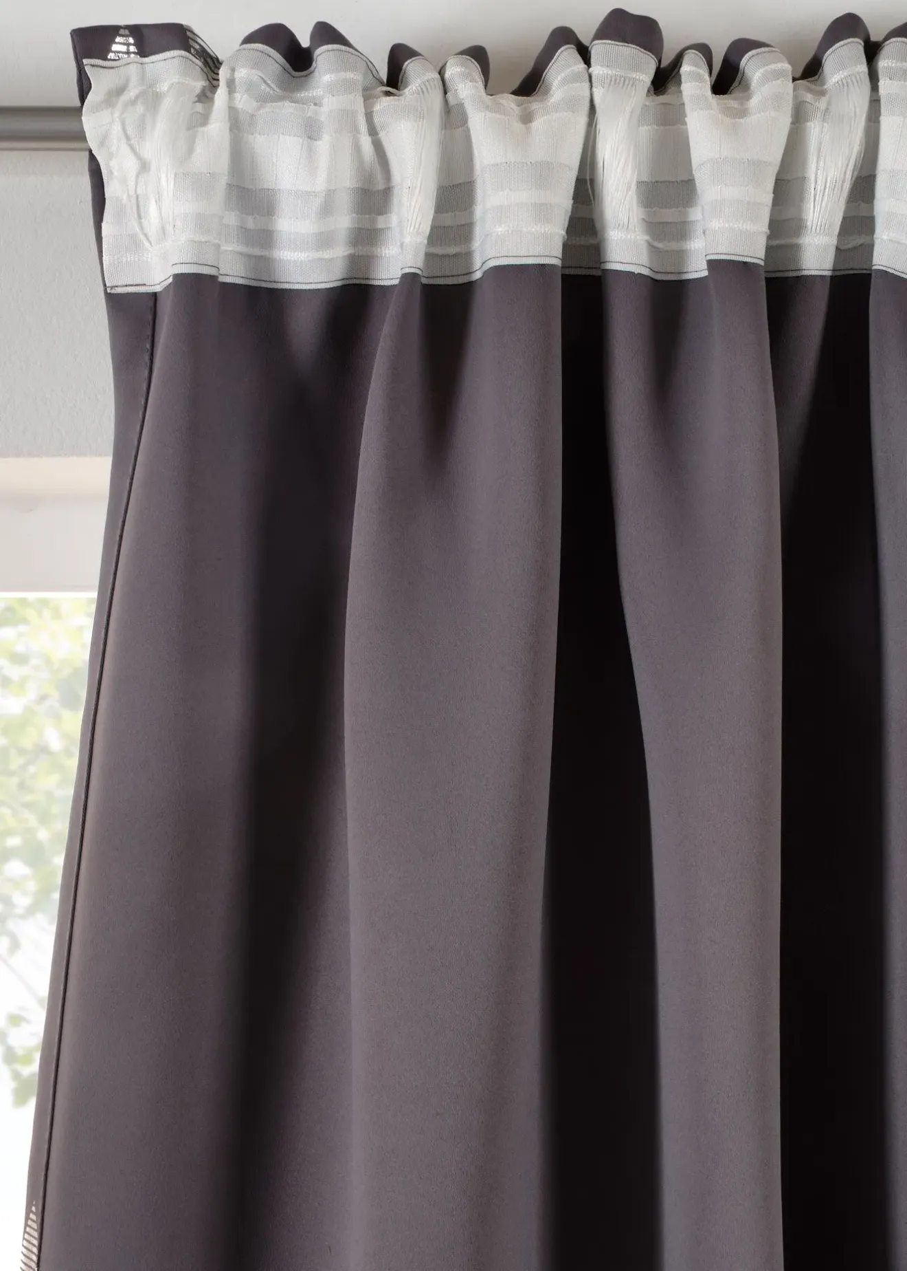 bonprix Chambre À Coucher·Design Occultant|Rideaux Classiques|Rideau panneau obscurcissant, aussi en extra long (1 pce)