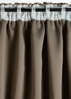 bonprix Rideaux Classiques|Rideau panneau obscurcissant à imprimé brillant (1 pce)