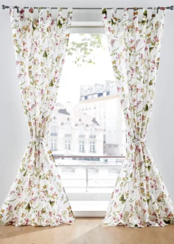 bonprix Rideau panneau opaque avec embrasse (1 pce)| Salon·Rideaux & Voilages|Rideaux Classiques