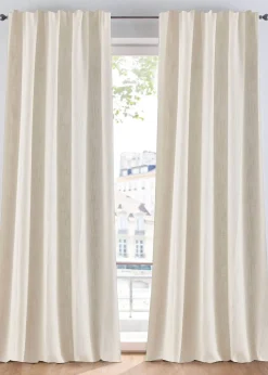 bonprix Rideau panneau opaque texturé (1 pce)| Salon·Rideaux & Voilages|Rideaux Classiques