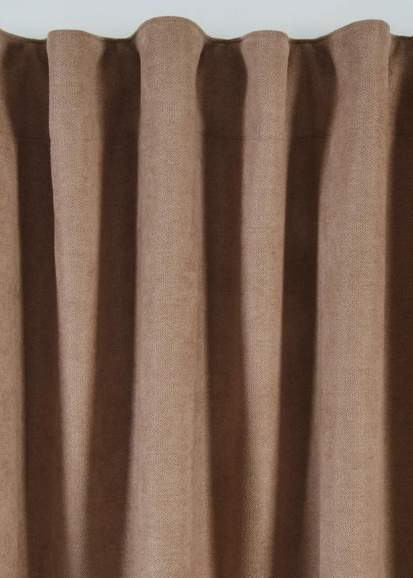 bonprix Rideau thermique avec verso en polaire noire (1 pce)| Rideaux Classiques