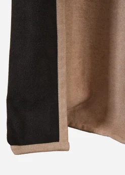 bonprix Rideau thermique avec verso en polaire noire (1 pce)| Rideaux Classiques