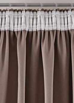 bonprix Rideaux occultants texturés (2 pces)| Chambre À Coucher·Design Occultant|Rideaux Classiques