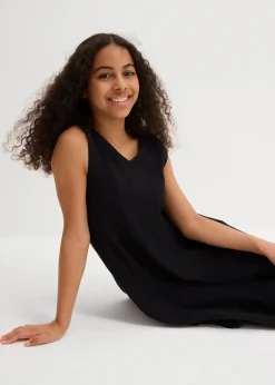 bonprix Robe à bretelles en gaze de coton douce|Enfant Vêtements Enfant|Filles 9-16 Ans·Robes & Combinaisons