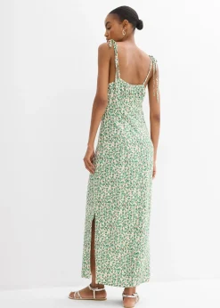 bonprix Robe à bretelles en viscose fluide|Femme Robes