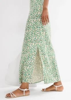 bonprix Robe à bretelles en viscose fluide|Femme Robes