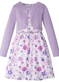 Enfant bonprix Vêtements Enfant|Filles 9-16 Ans·Robes & Combinaisons|Robe + ceinture + boléro (ens. 3 pces)