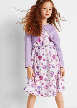 Enfant bonprix Vêtements Enfant|Filles 9-16 Ans·Robes & Combinaisons|Robe + ceinture + boléro (ens. 3 pces)