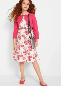 bonprix Robe + ceinture + boléro fille (ens. 3 pces)|Enfant Vêtements Enfant|Filles 9-16 Ans·Robes & Combinaisons