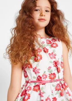 bonprix Robe + ceinture + boléro fille (ens. 3 pces)|Enfant Vêtements Enfant|Filles 9-16 Ans·Robes & Combinaisons