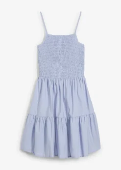 bonprix Robe à fines bretelles 100% coton|Femme Robes