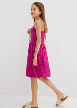 Enfant bonprix Vêtements Enfant|Filles 9-16 Ans·Robes & Combinaisons|Robe à fines bretelles en gaze de coton