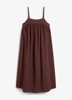 Femme bonprix Robes|Robe à fines bretelles en viscose mélangée