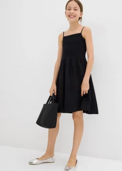 bonprix Robe à fines bretelles en gaze de coton|Enfant Vêtements Enfant|Filles 9-16 Ans·Robes & Combinaisons