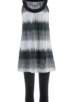 Femme bonprix Robes|Pantalons|Robe + legging corsaire (ens. 2 pces)