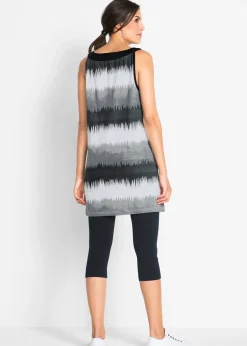 Femme bonprix Robes|Pantalons|Robe + legging corsaire (ens. 2 pces)