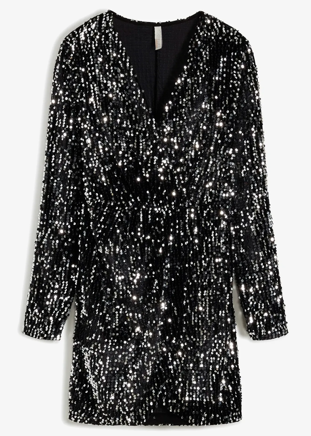 bonprix Robe à sequins en velours doux|Femme Robes|Tailles Petite