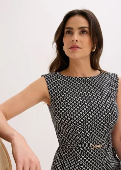 bonprix Robe avec ceinture (2 pces)|Femme Robes