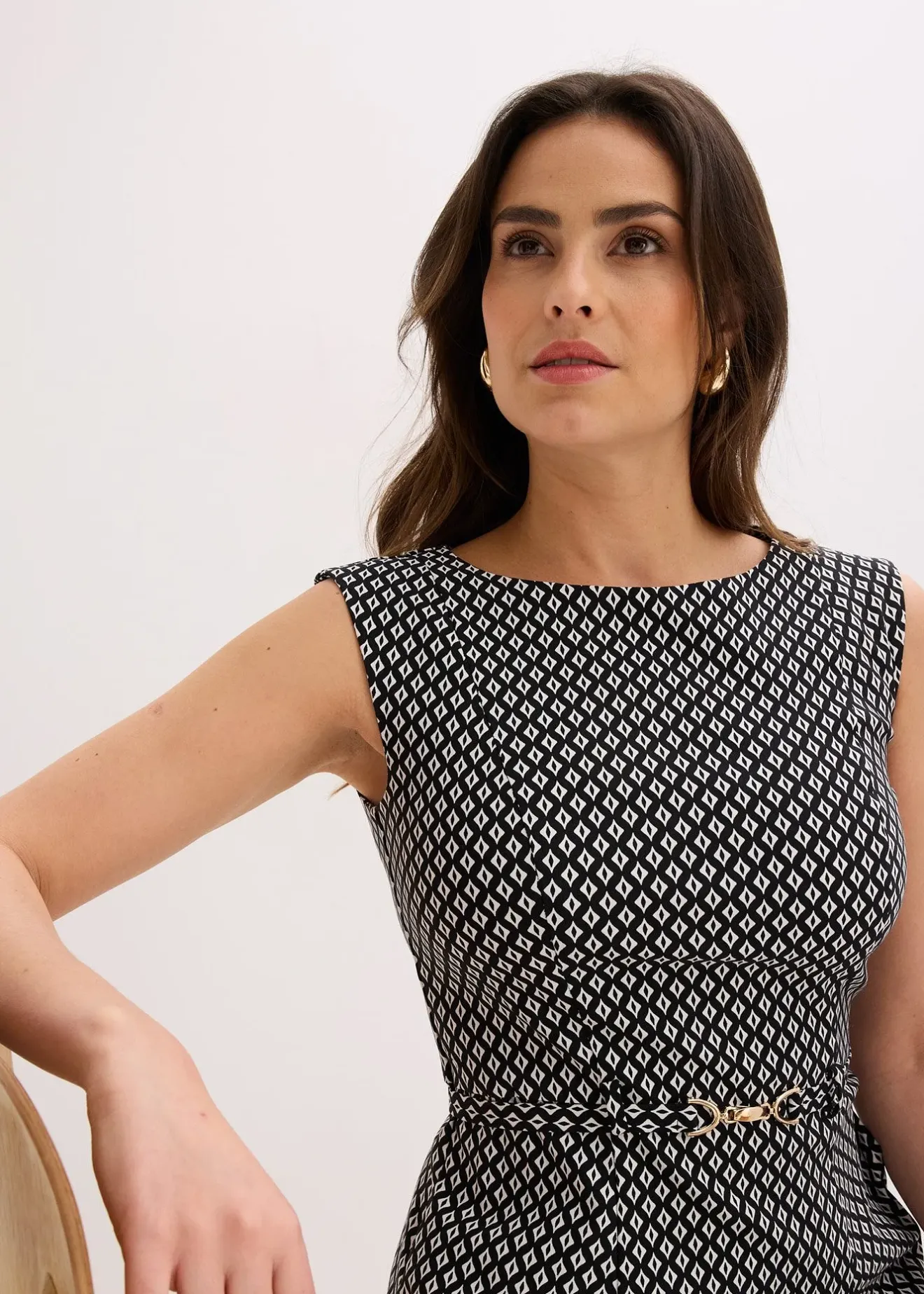 bonprix Robe avec ceinture (2 pces)|Femme Robes