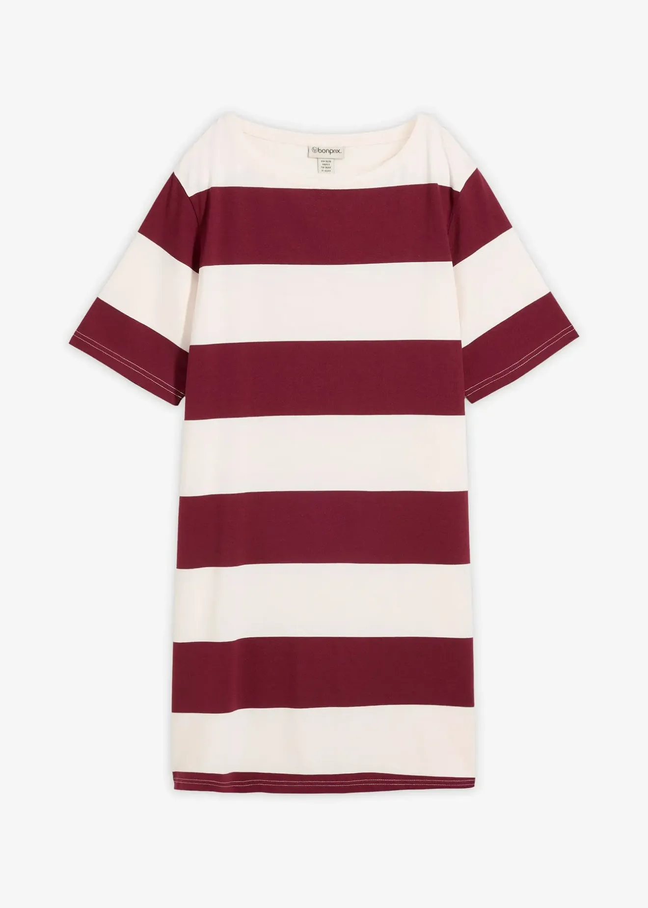 Femme bonprix Basiques|Robes|Robe boxy, 100% coton