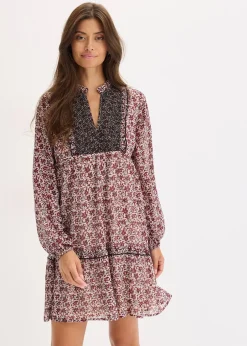 Femme bonprix Robes|Robe brodée