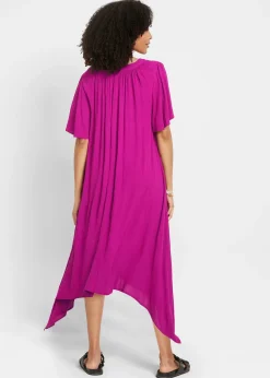 Femme bonprix Robes|Robe caftan en crêpe