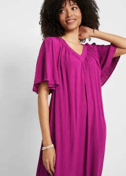 Femme bonprix Robes|Robe caftan en crêpe