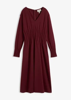 Femme bonprix Robes|Robe confortable avec plis décoratifs