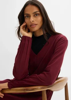 Femme bonprix Robes|Robe confortable avec plis décoratifs