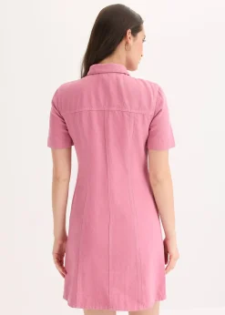 bonprix Robe courte 100% coton|Femme Robes