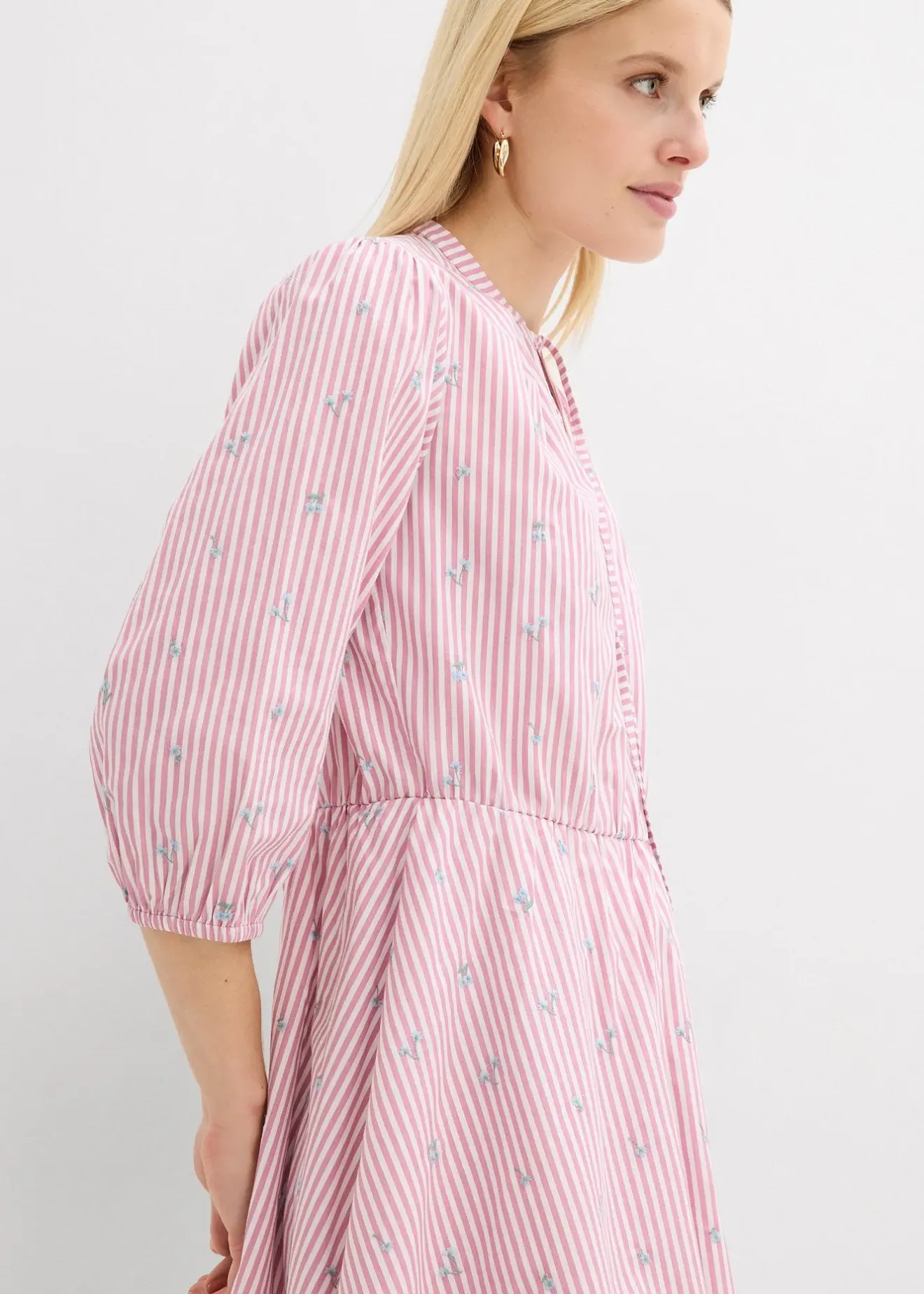 bonprix Robe courte 100% coton|Femme Robes