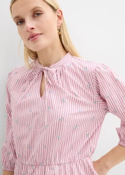 bonprix Robe courte 100% coton|Femme Robes