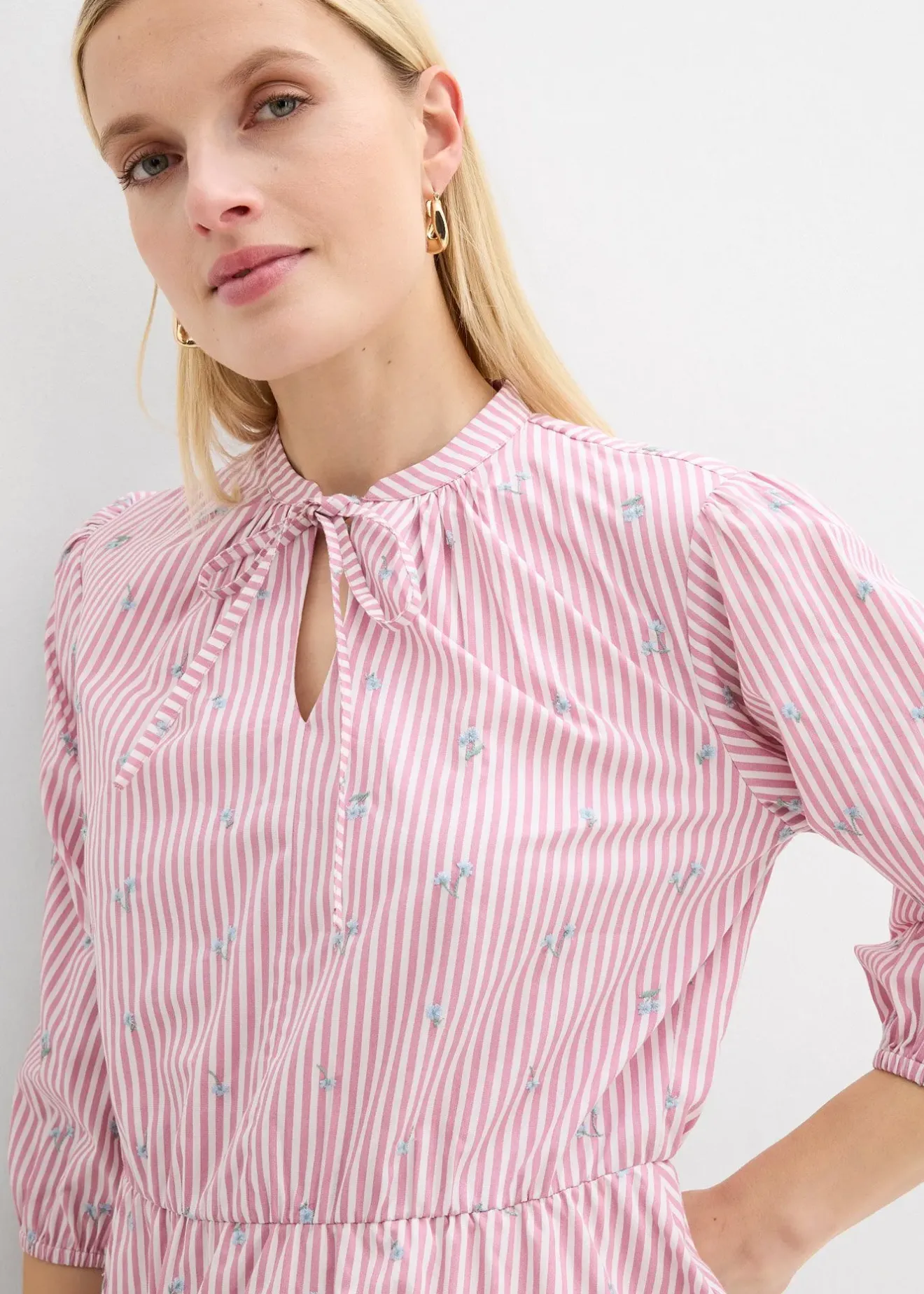 bonprix Robe courte 100% coton|Femme Robes