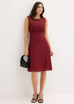 Femme bonprix Mode Festive|Robes|Robe courte à dentelle