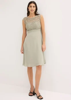 bonprix Robe courte à dentelle|Femme Mode Festive|Robes