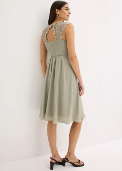 bonprix Robe courte à dentelle|Femme Mode Festive|Robes