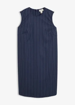 Femme bonprix Robes|Robe courte à rayures tennis, viscose mélangée