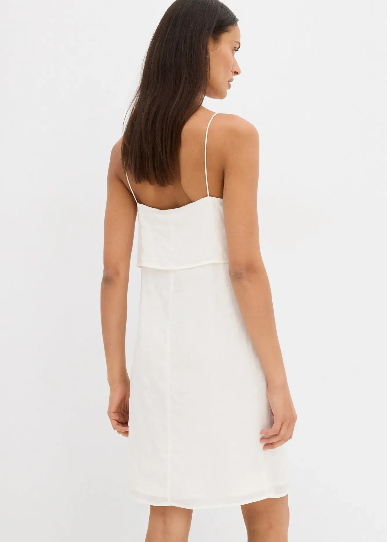 bonprix Robe courte brodée de sequins|Femme Robes