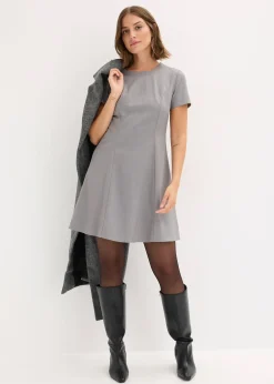 bonprix Robe courte, coupe patineuse|Femme Robes