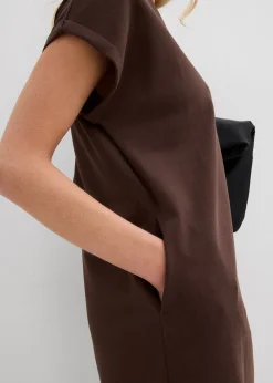 bonprix Robe courte en interlock épais|Femme Basiques