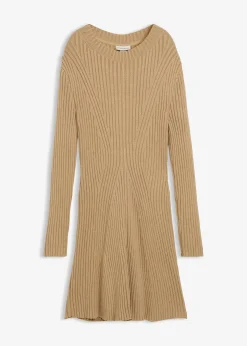 bonprix Robe courte en maille douce|Femme Maille|Robes