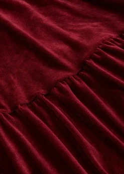 bonprix Robe courte en velours extensible|Femme Robes