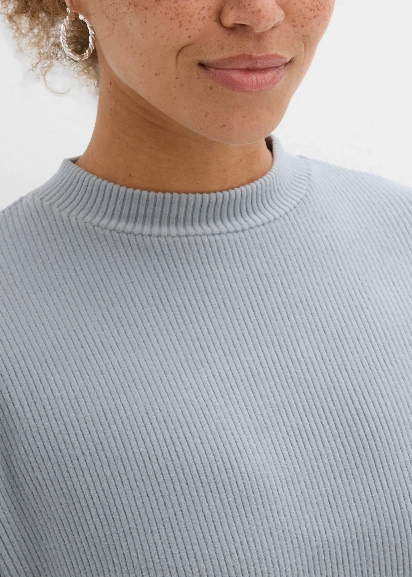 Femme bonprix Robes|Robe courte et côtelée